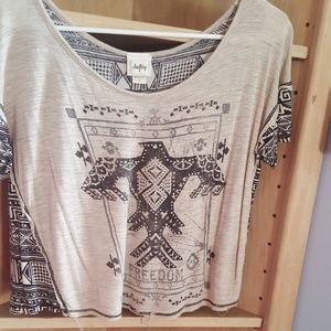Buckle Daytrip aztec crop top